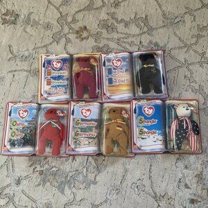 McDonald’s Ty Beenie Babies International Millennium The End Sealed New Bears
